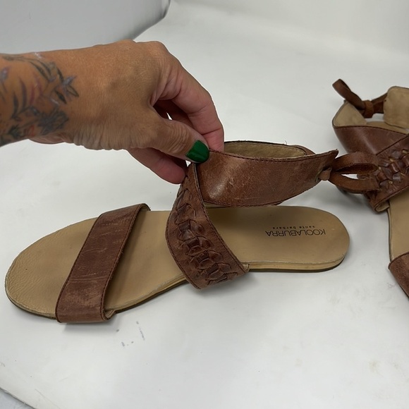 8. KOOLABURRA leather Alexa Wrap Sandal 8 - Picture 7 of 9